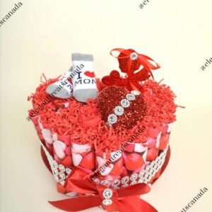 St. Valentine Diaper Cake