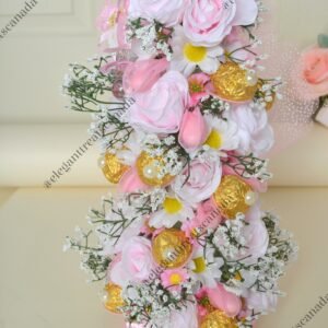 Baby Girl Flower & Chocolate Tower